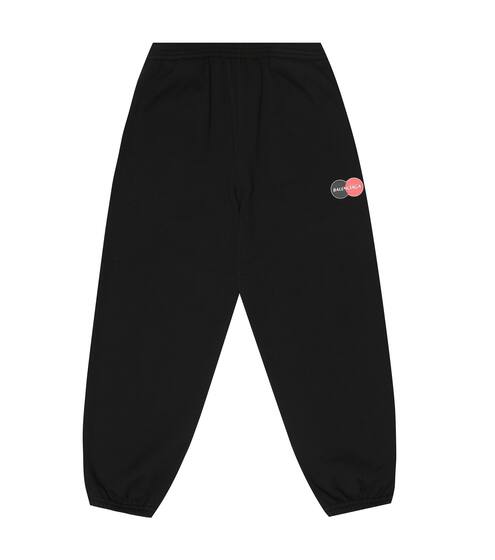 Logo cotton-jersey trackpants | Balenciaga Kids
