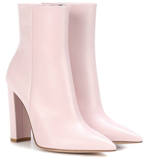 Bottines en cuir Piper 85 | Gianvito Rossi