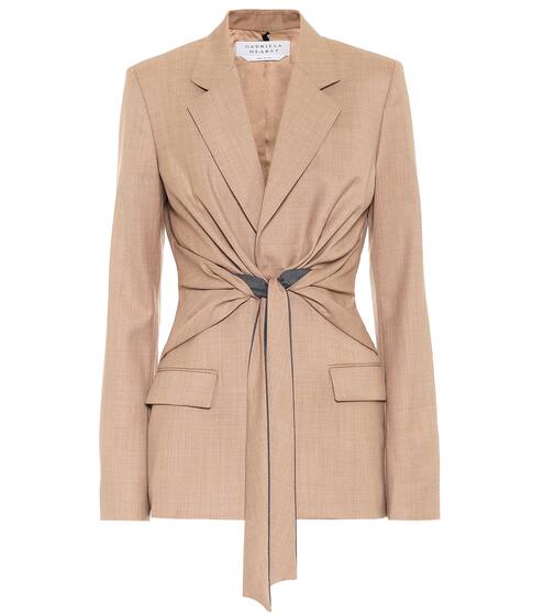 Grant wool wrap blazer | Gabriela Hearst