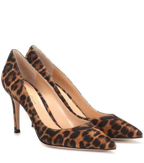 Pumps Gianvito 85 aus Veloursleder | Gianvito Rossi