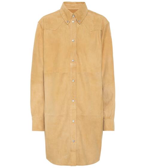 Senna suede shirt dress | Isabel Marant, Étoile