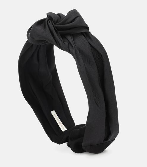 Marin satin headband | Jennifer Behr