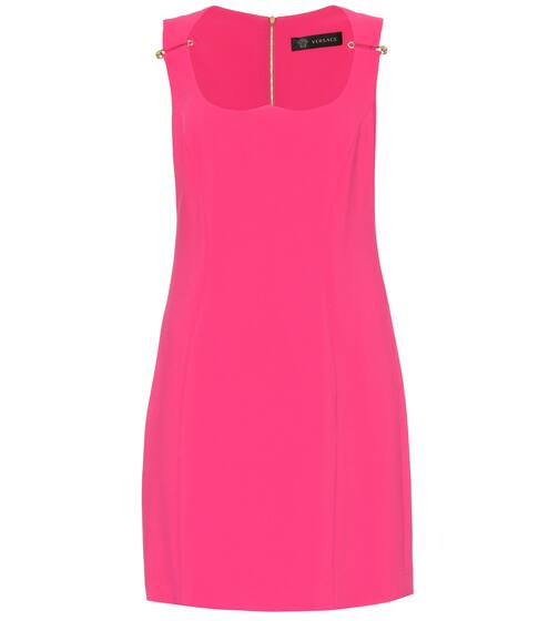 Safety Pin crêpe minidress | Versace