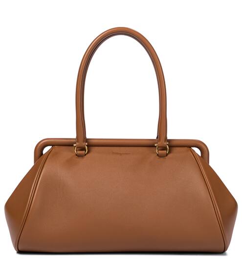 Frame Small leather shoulder bag | Salvatore Ferragamo