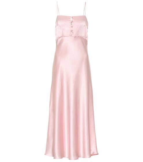 Florence silk-satin slip dress | Bernadette