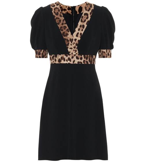 Crêpe minidress | Dolce & Gabbana