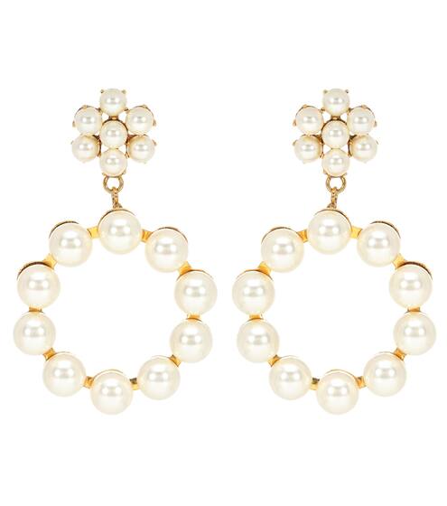 Leilani peal-encrusted earrings | Jennifer Behr