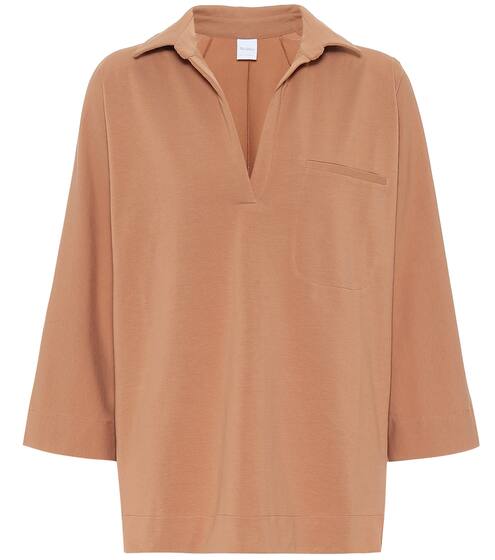 Paggi stretch-cotton jersey top | Max Mara