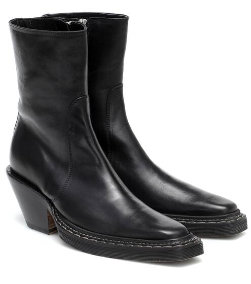 Leather cowboy boots | Acne Studios