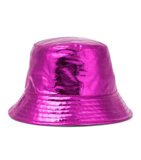 Haley metallic leather bucket hat | Isabel Marant