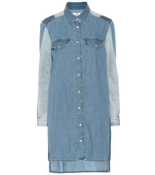 Denim shirt dress | 7 For All Mankind