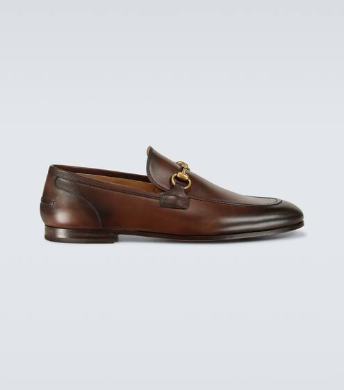 Loafers Jordaan aus Leder | Gucci