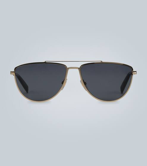 Gold oval sunglasses | Givenchy