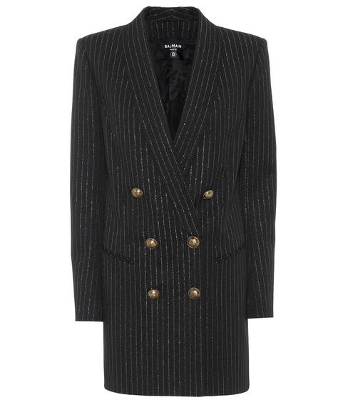 Minikleid aus einem Wollgemisch | Balmain