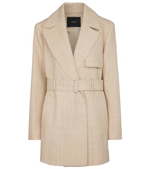 Chasy belted wool twill jacket | Joseph