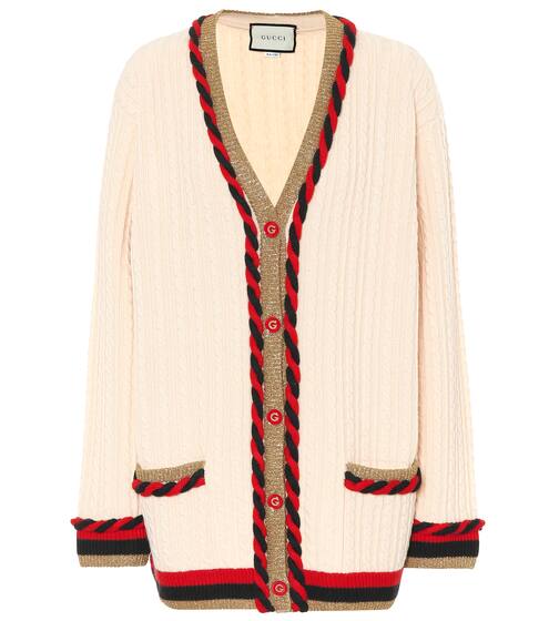 Wool and cashmere cardigan | Gucci