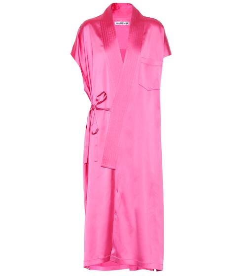 Judo stretch-satin midi dress | Balenciaga