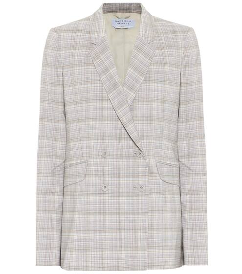 Helena checked stretch-wool blazer | Gabriela Hearst