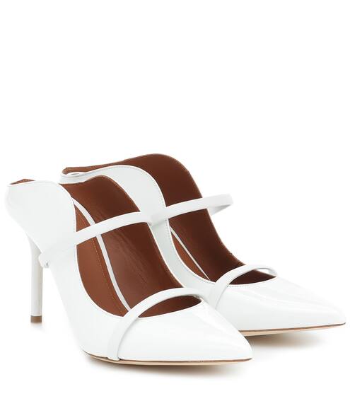 Mules Maureen 85 aus Lackleder | Malone Souliers