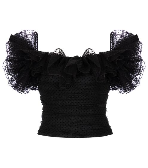 Top de tul point d'esprit | Alexandre Vauthier