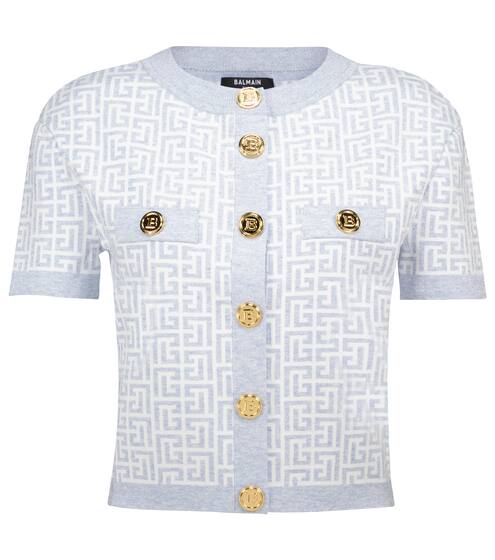 Stretch-knit cardigan | Balmain