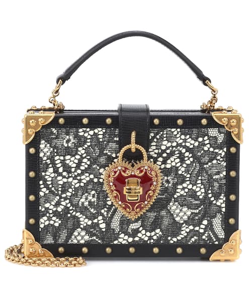 Designer Bags Luxury Women S Handbags At Mytheresa My Heart Leather Box Clutch Dolce Gabbana