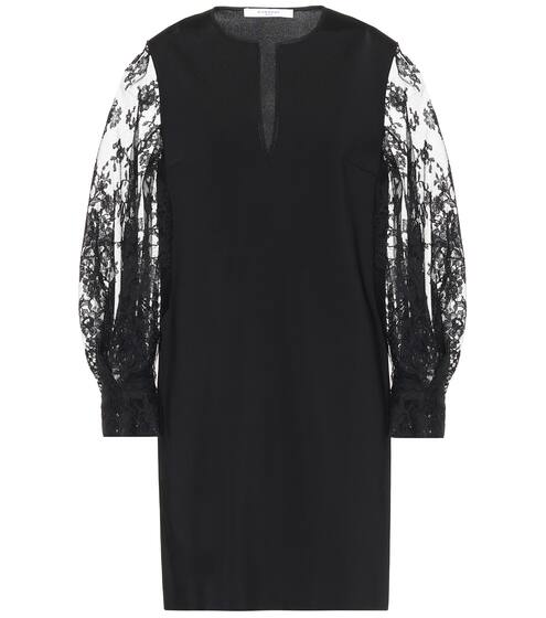 Lace-trimmed minidress | Givenchy
