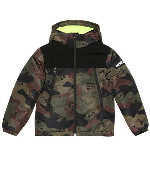 Pareloup camouflage down jacket | Moncler Enfant