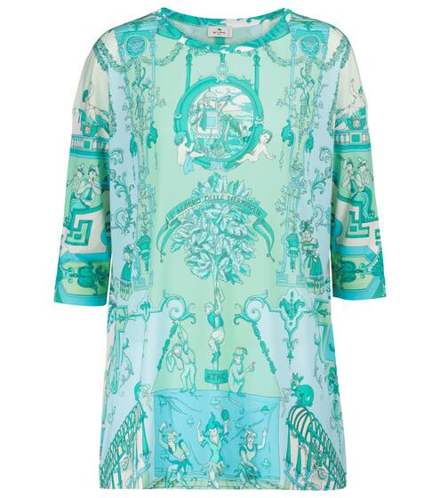 Printed jersey T-shirt | Etro