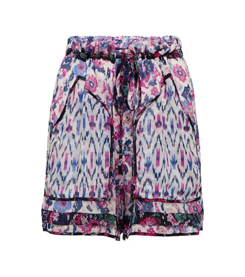 Shorts Bijou con stampa floreale Mytheresa Donna Abbigliamento Pantaloni e jeans Shorts Pantaloncini