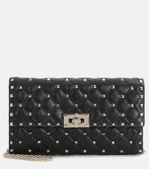 Valentino Garavani Rockstud Spike leather shoulder bag | Valentino