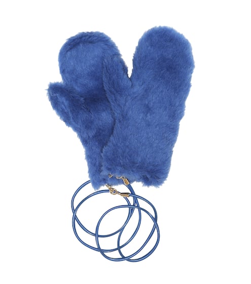 Agar alpaca-blend mittens | Max Mara