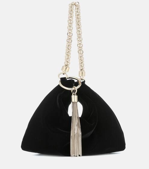 Callie velvet clutch | Jimmy Choo