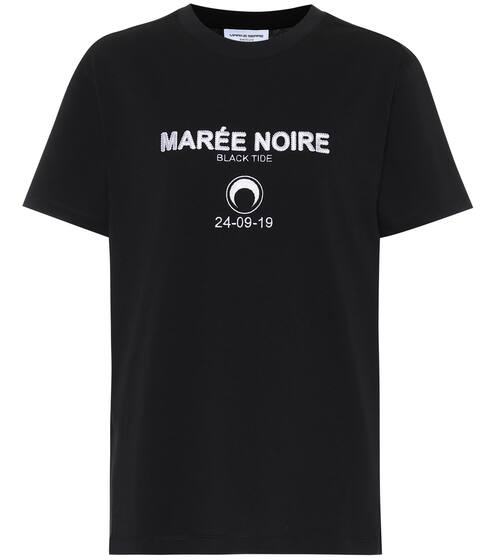 Printed cotton T-shirt | Marine Serre