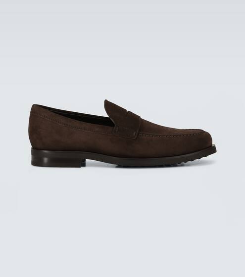 Penny Loafers aus Veloursleder | Tod's