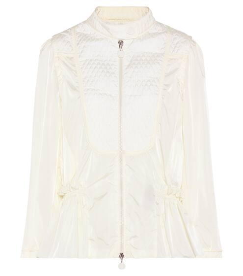 Orange quilted jacket | Moncler