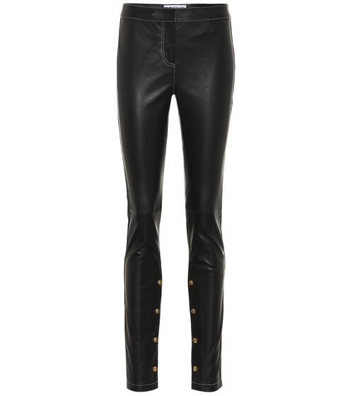 Embellished leather pants | Loewe