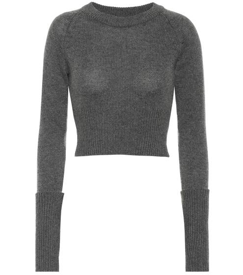 Cropped cashmere sweater | Prada