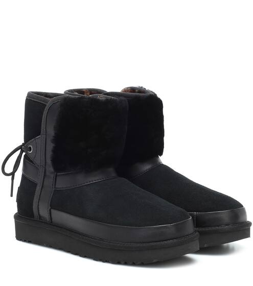 Classic Bow shearling suede boots | Ugg