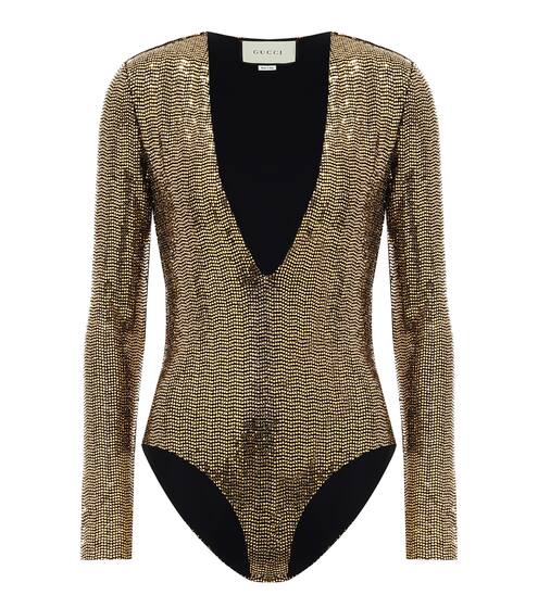 Sequined bodysuit | Gucci