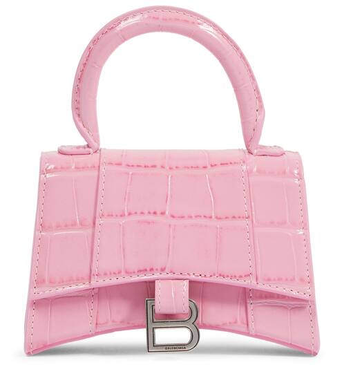 Tote Hourglass Mini aus Leder | Balenciaga