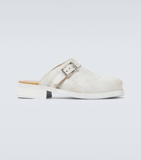Camion coated suede mules | OUR LEGACY