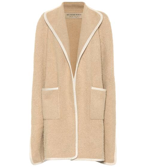 Wool cape coat | Burberry