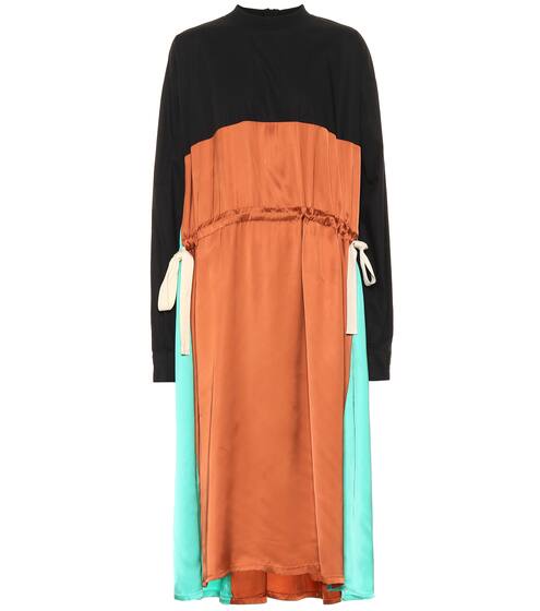 Colorblocked midi dress | Plan C