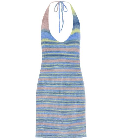 Striped halterneck knit minidress | Jacquemus
