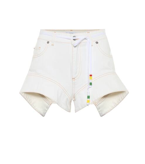 Belted denim shorts | JW Anderson