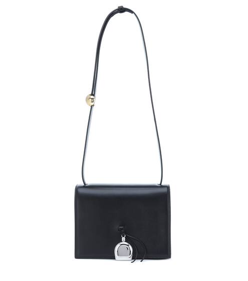 Leather shoulder bag | Jil Sander