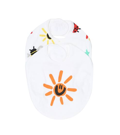 Baby Set aus zwei Lätzchen | Stella McCartney Kids