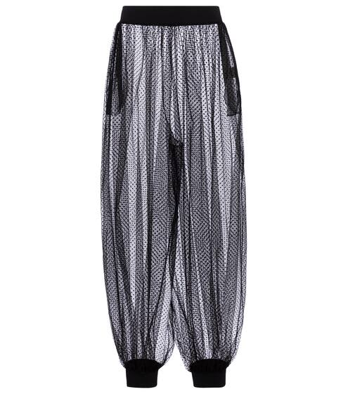 Pantalones de tul point d'esprit | Alexandre Vauthier