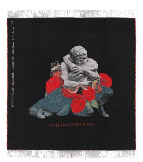 x UNDERCOVER wool-blend scarf | Valentino